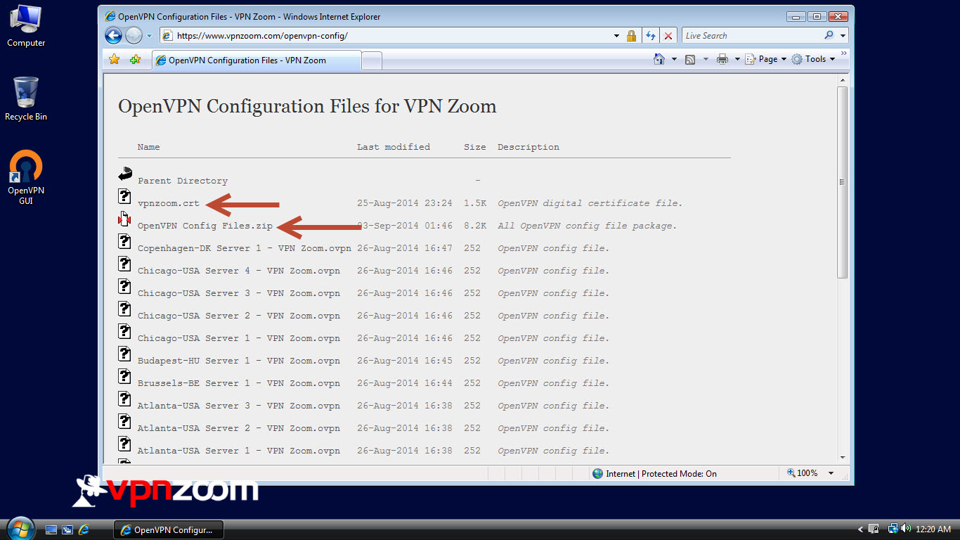 Conf configuration